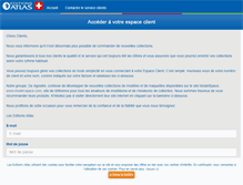 Tablet Screenshot of fr.editionsatlas.ch